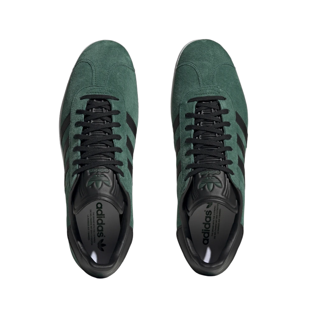 Adidas Gazelle College Green Black, College Green/Black/Gold Metallic (BB5487)