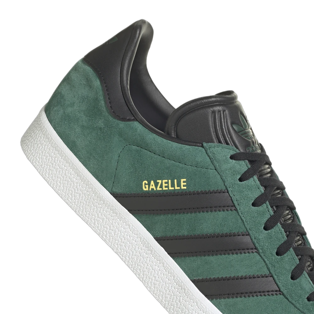 Adidas Gazelle College Green Black, College Green/Black/Gold Metallic (BB5487)