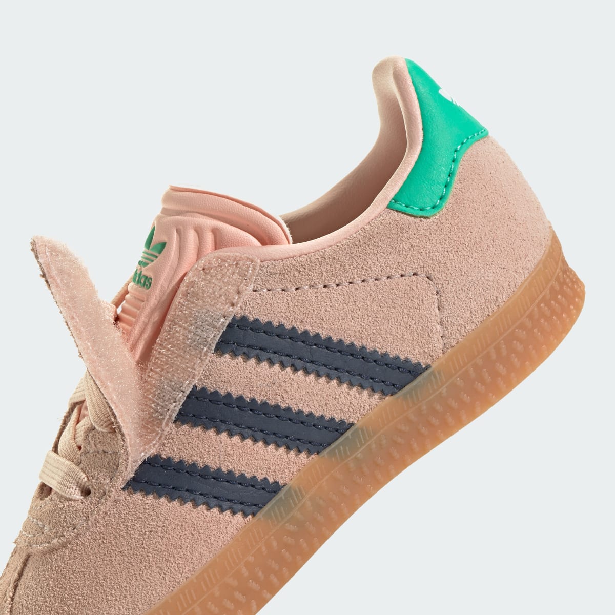 Adidas Gazelle Comfort Closure Blush Pink Night Indigo Green (TD)