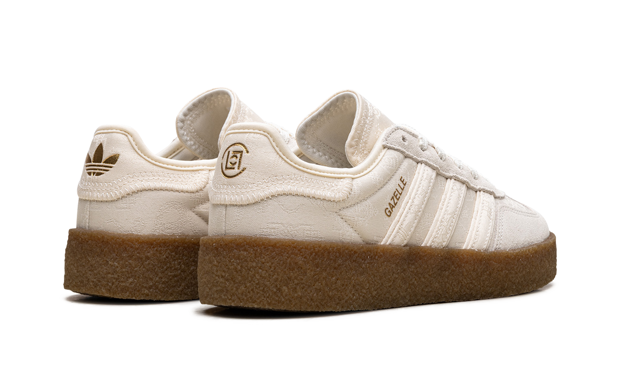 Adidas Gazelle Crepe CLOT By Edison Chen Crew White