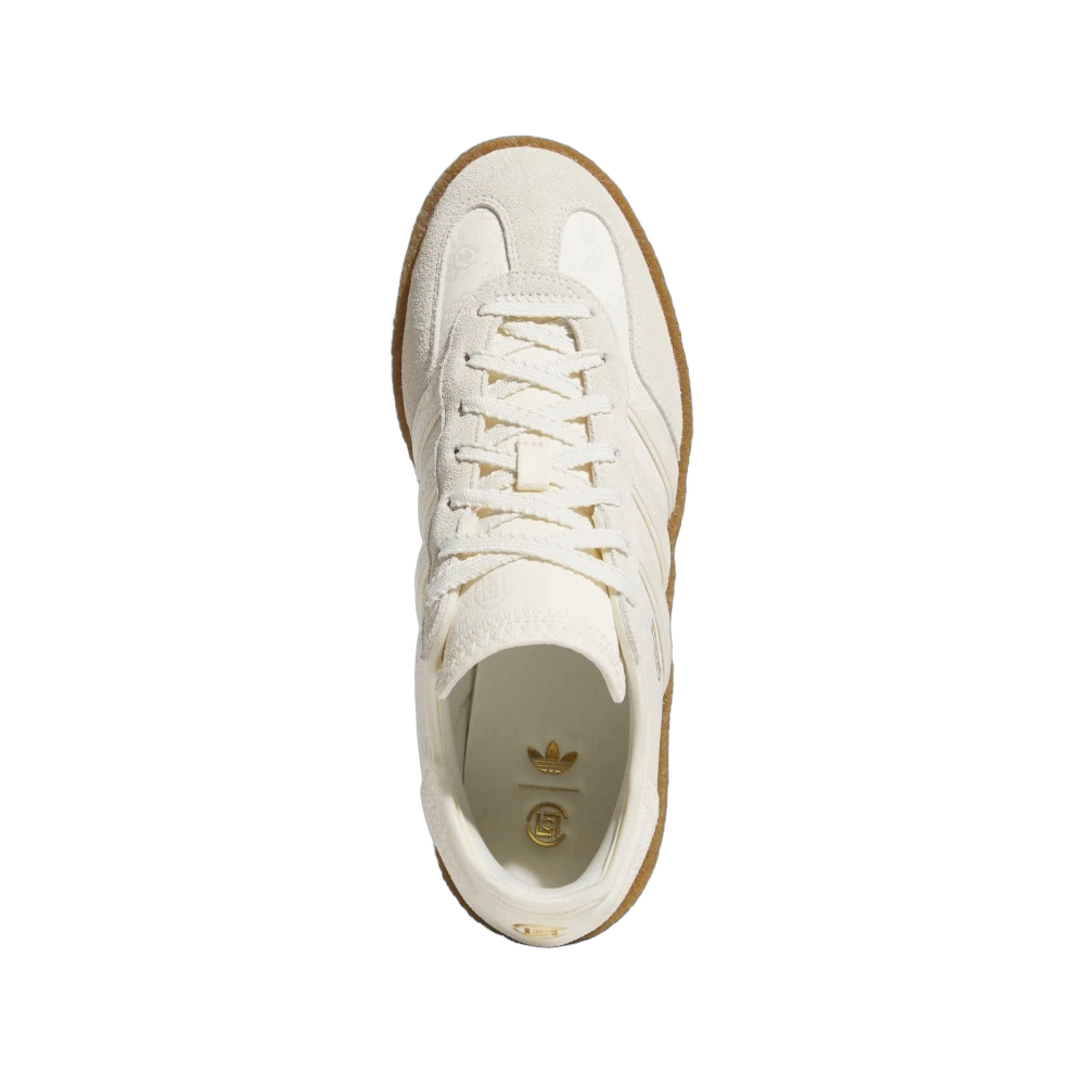 Adidas Gazelle Crepe CLOT By Edison Chen Crew White, Cream White/Core White/Gold Metallic (JR5410)