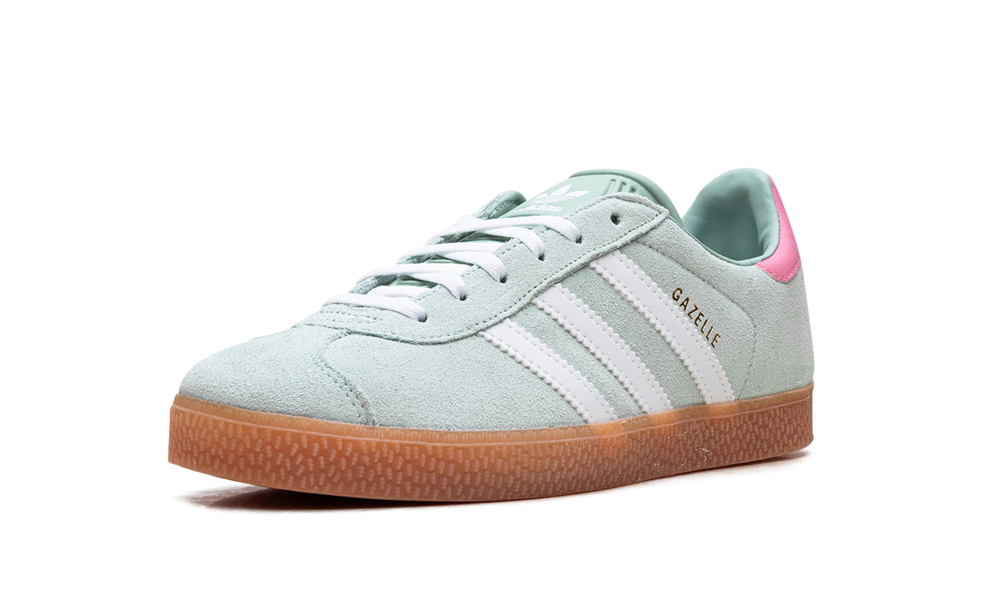 Adidas Gazelle Hazy Green Bliss Pink