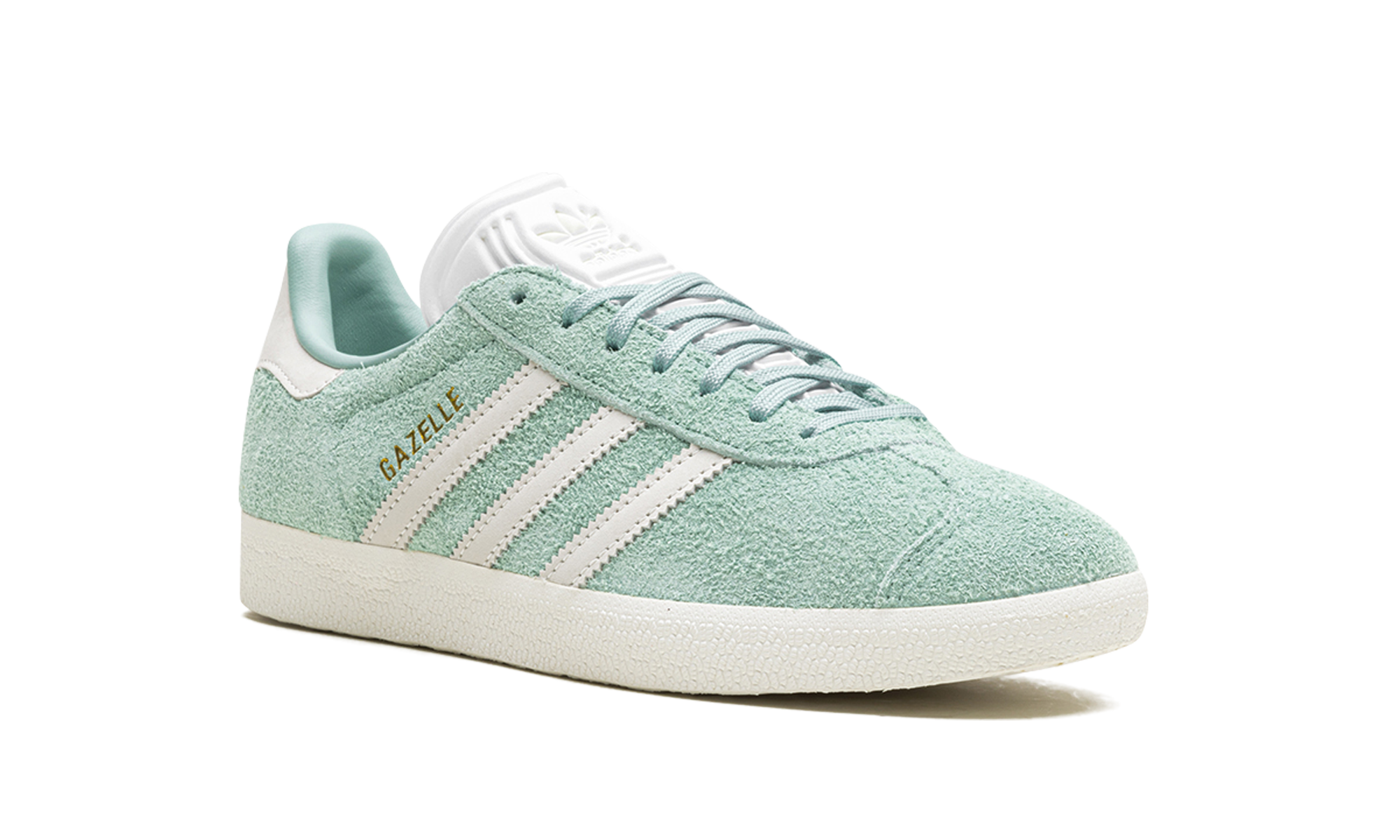 Adidas Gazelle Hazy Green Off White Cloud White