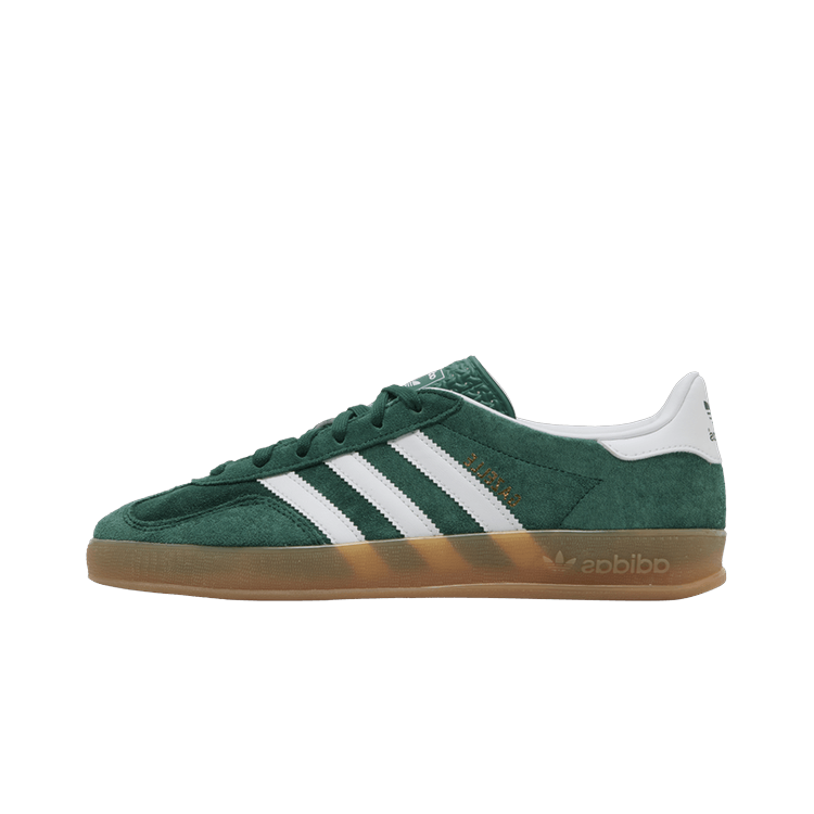 Adidas Gazelle Indoor Collegiate Green Cloud White Gum, Collegiate Green/Cloud White/Gum (JI2062)