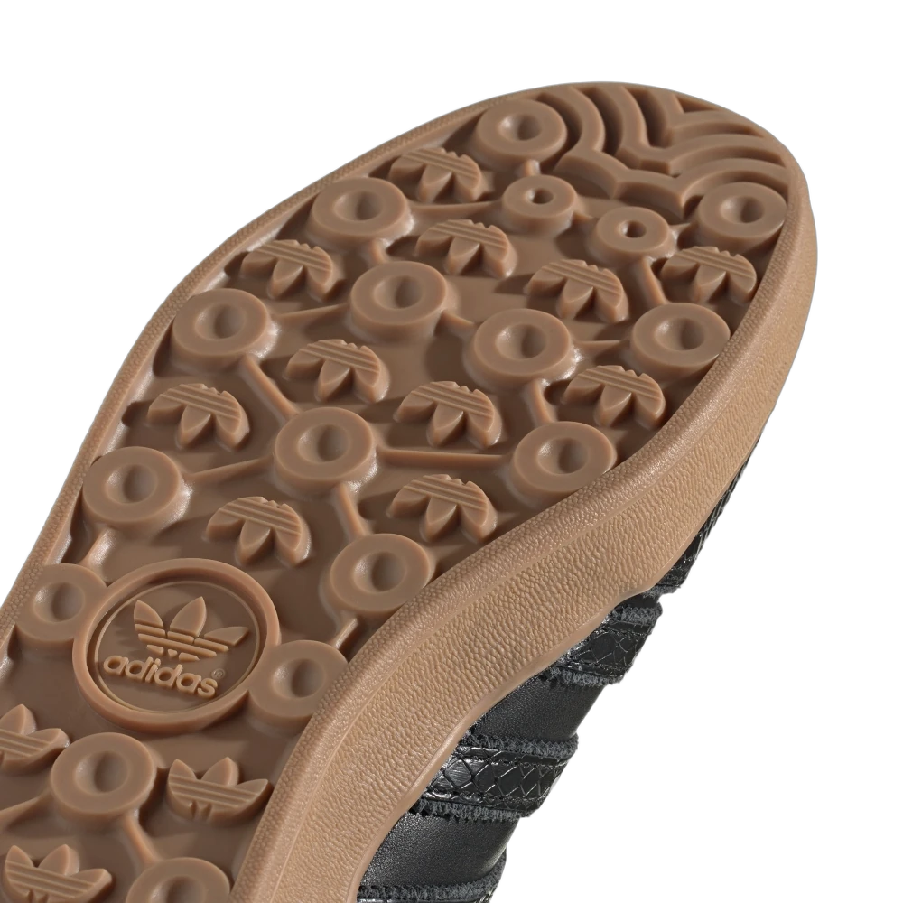 Adidas Gazelle Indoor Core Black Snakeskin, Core Black/Core Black/Gum (IF1978)