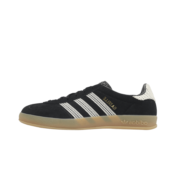 Adidas Gazelle Indoor Core Black Wonder White, Core Black/Wonder White/Gum (JI2755)