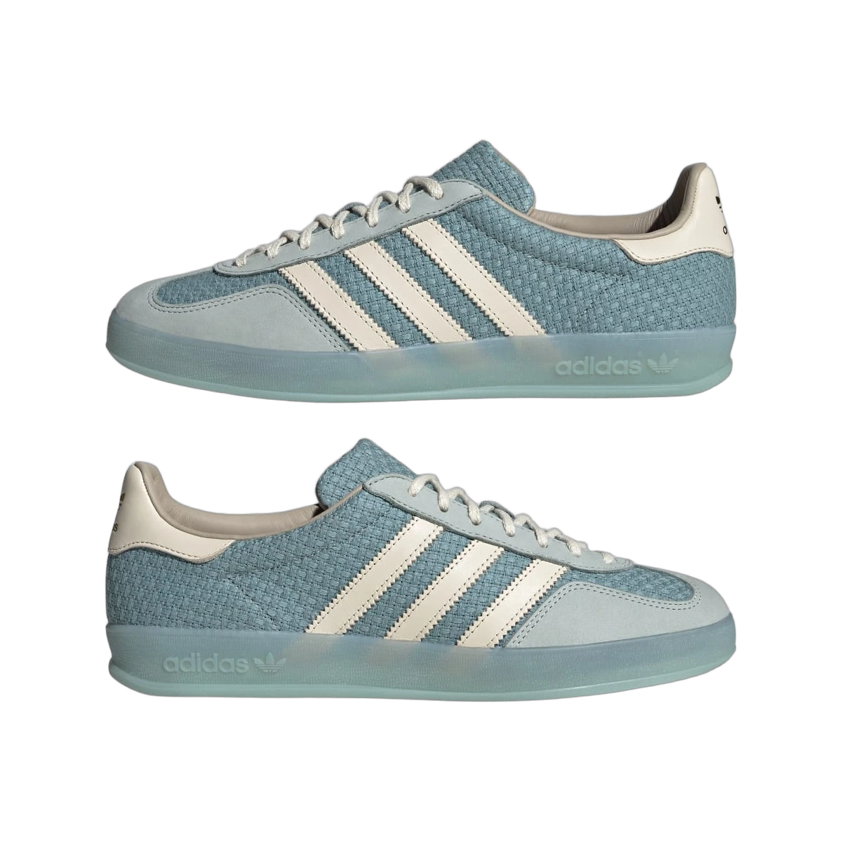 Adidas Gazelle Indoor Cotton Weave Pack Light Blue