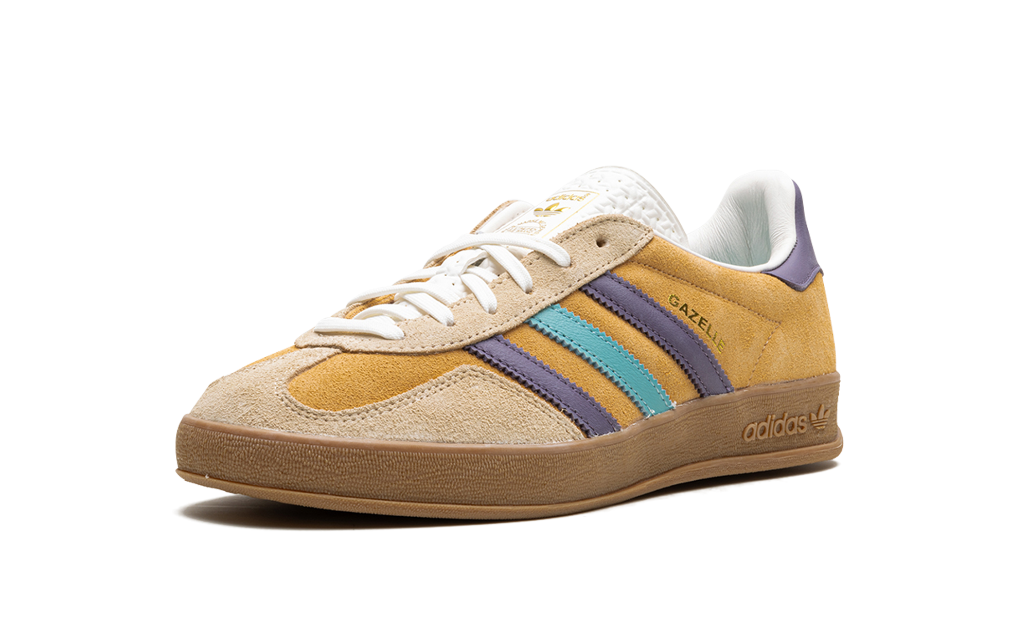 Adidas Gazelle Indoor Glow Orange Shadow Violet