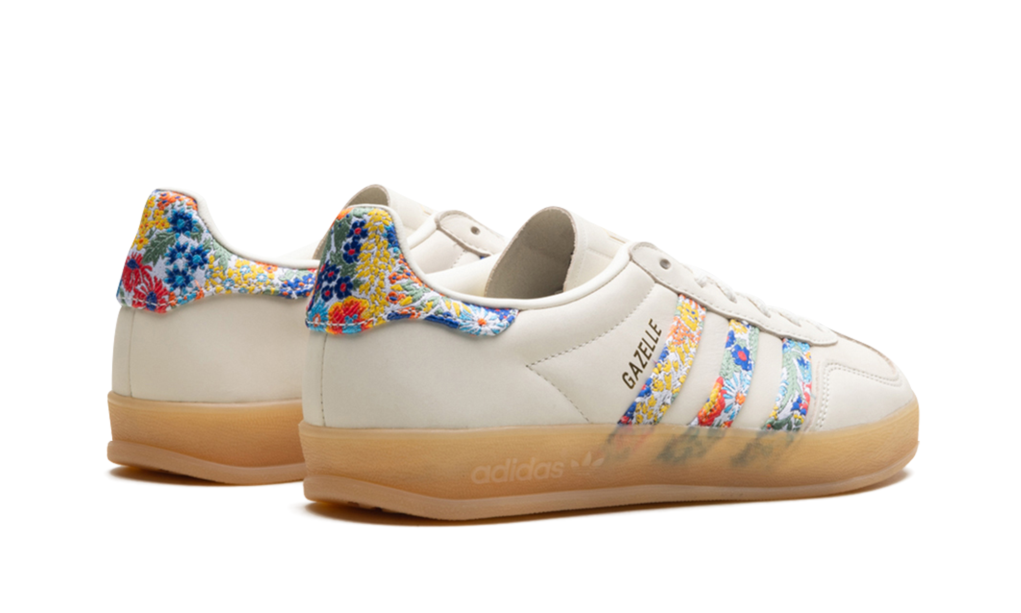 Adidas Gazelle Indoor Liberty London Floral Embroidery Stripes