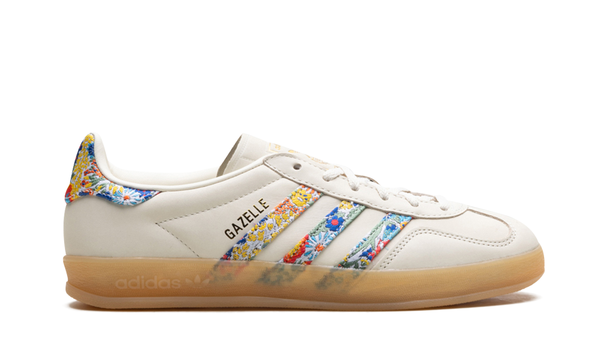 Adidas Gazelle Indoor Liberty London Floral Embroidery Stripes