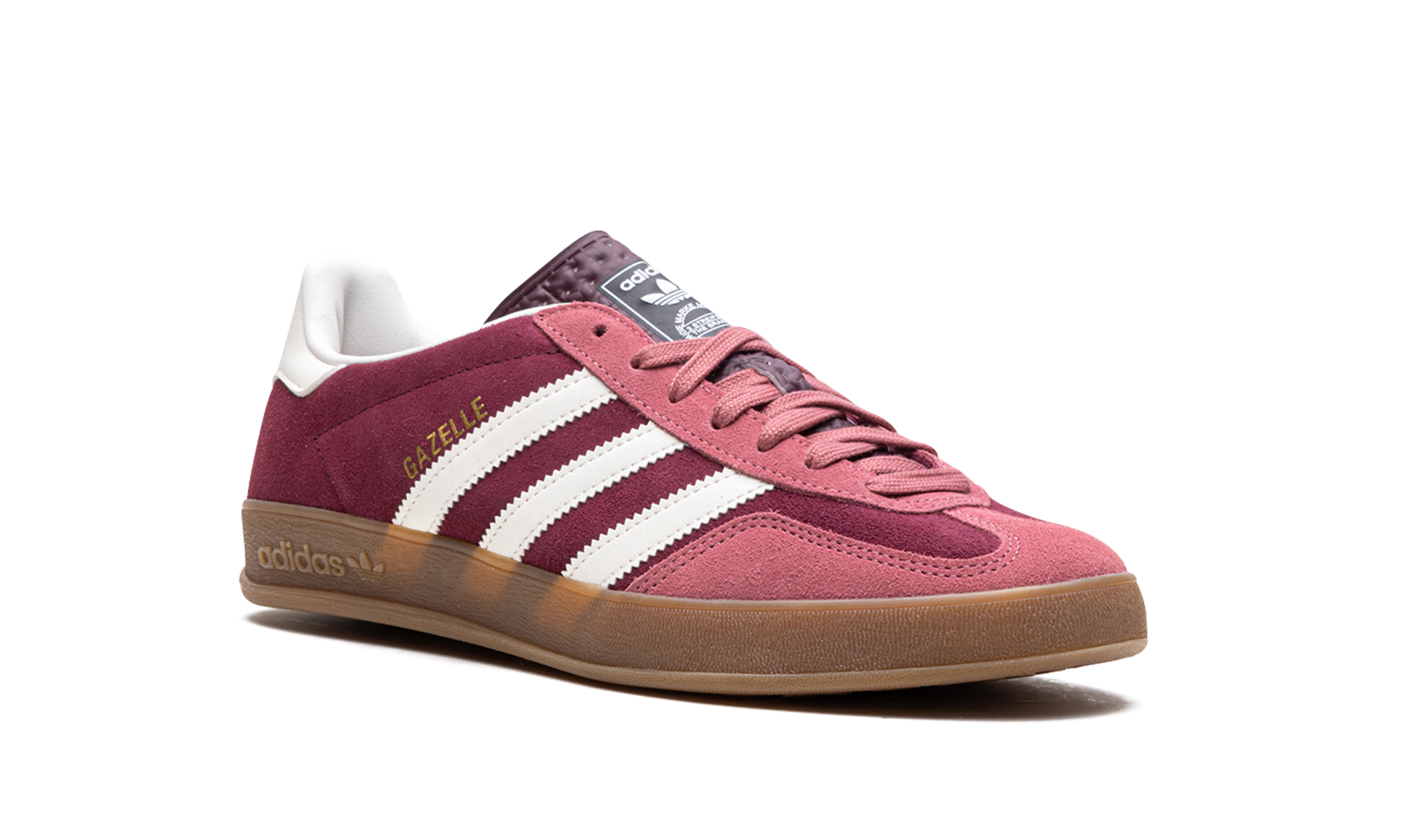 Adidas Gazelle Indoor Maroon Preloved Crimson