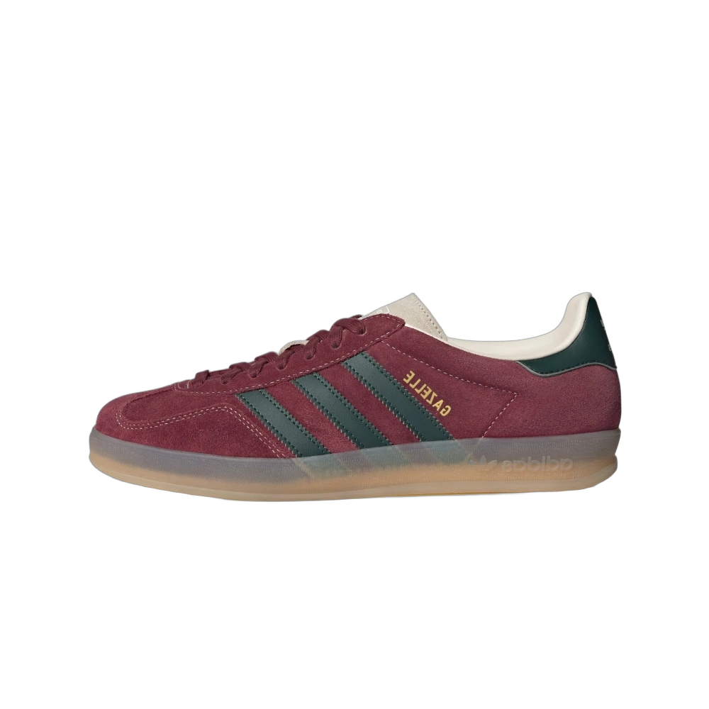 Adidas Gazelle Indoor Shadow Red Shadow Green, Shadow Red/Shadow Green/Wonder White (JH5403)
