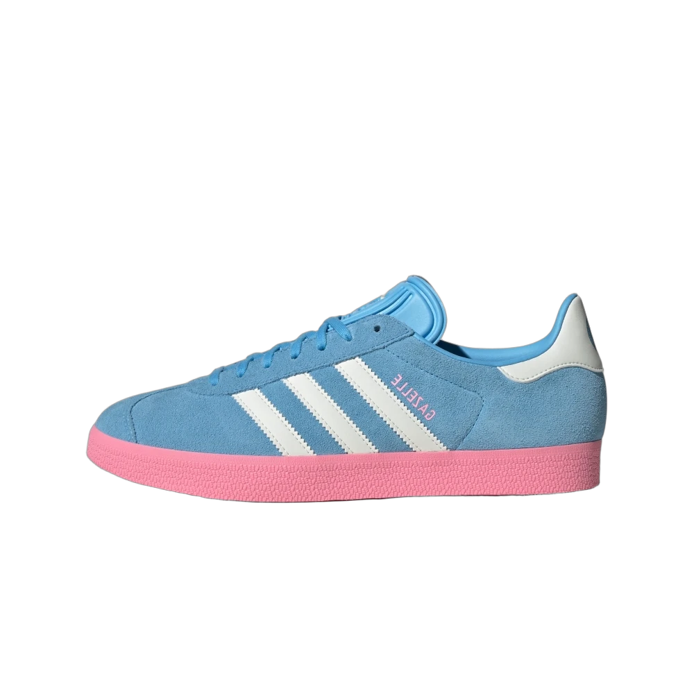 Adidas Gazelle Inter Miami CF Third Kit, Semi Blue Burst/White Tint/Bliss Pink (JR4178)
