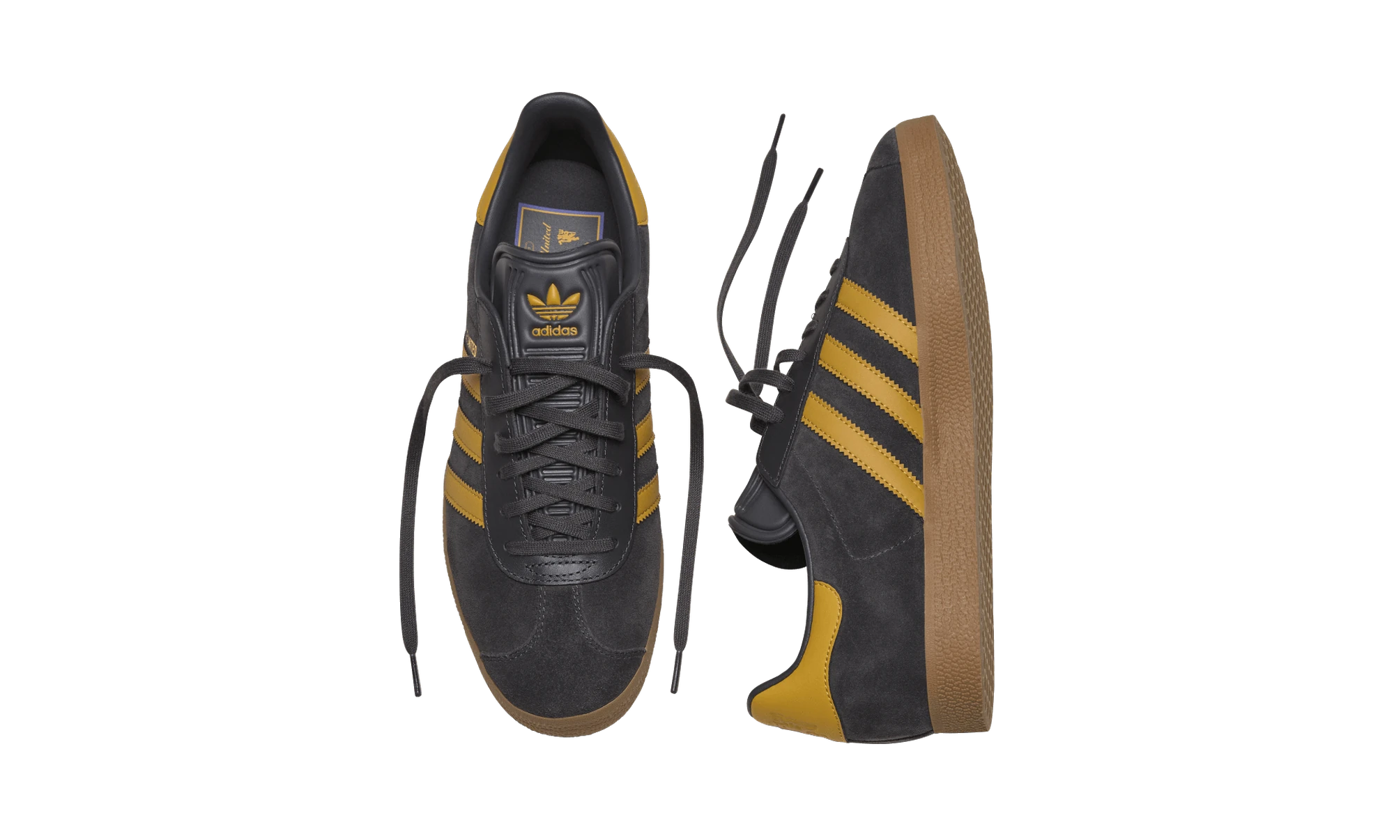 Adidas Gazelle Manchester United Third Kit Brown
