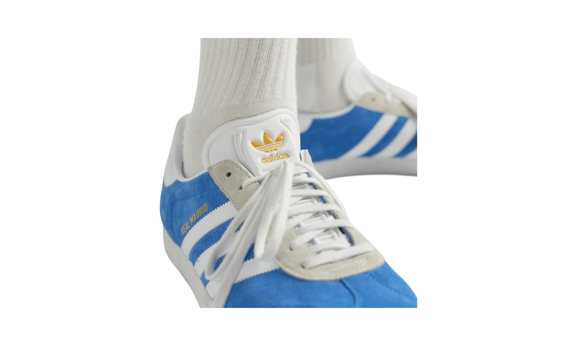 Adidas Gazelle Real Madrid Third Kit Blue Bird