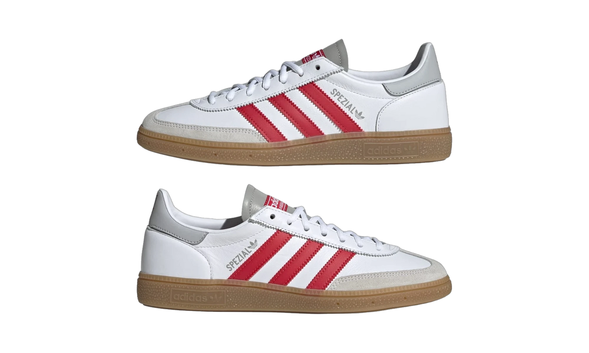Adidas Handball Spezial Liverpool FC White Strawberry Red