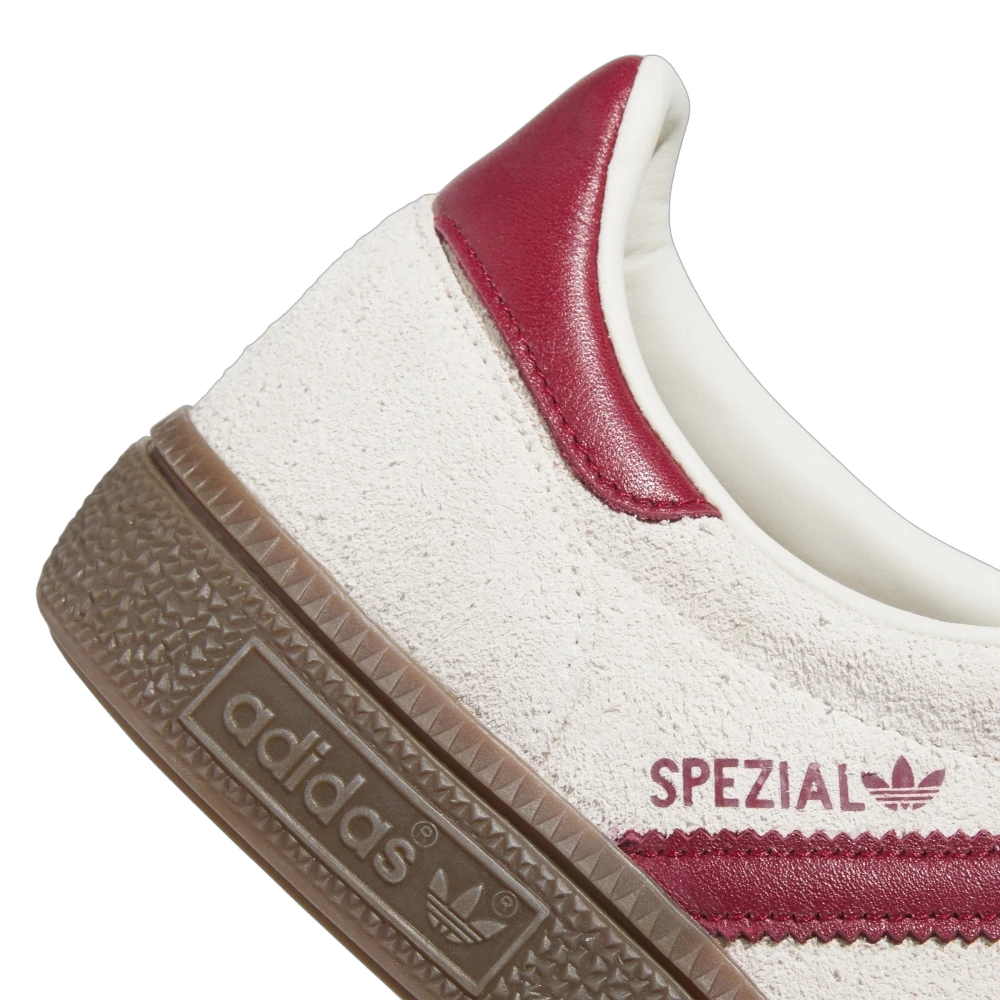 Adidas Handball Spezial Off White Collegiate Burgundy, Off White/Collegiate Burgundy/Gum 5 (JH8699)