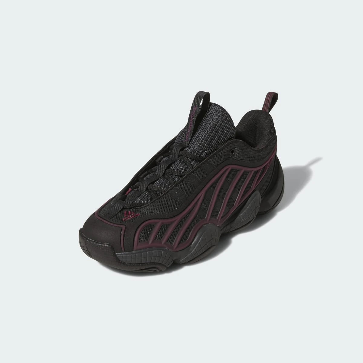 Adidas Intimidation Low Core Black Maroon Carbon