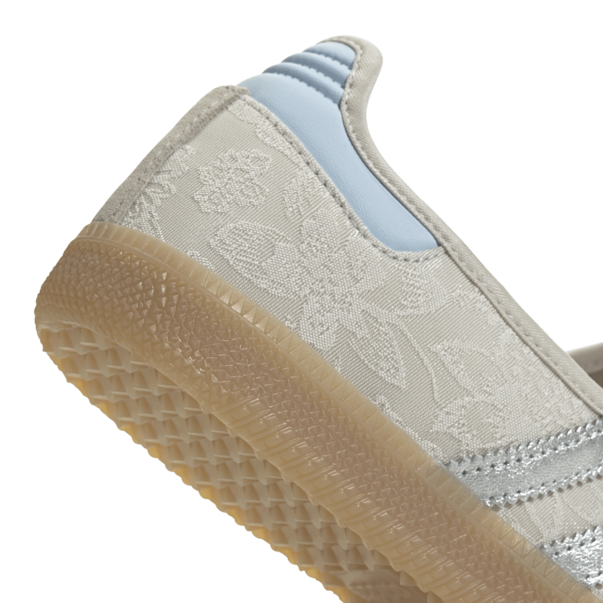 Adidas Liberty London Samba Jane Chalk Pearl Silver Metallic Chalk White