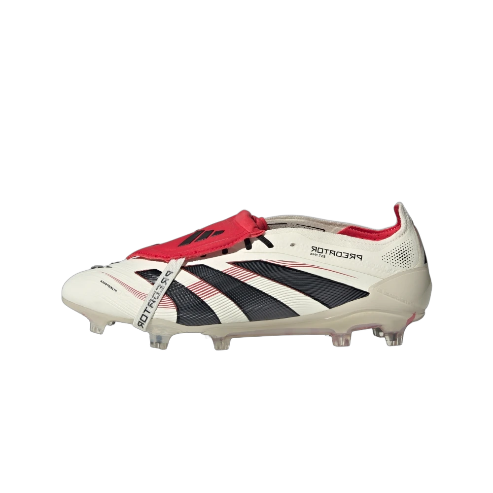 Adidas Predator Elite Foldover Tongue FG Goal Hunter Pack, Off White/Core Black/Pure Ruby (ID8968)