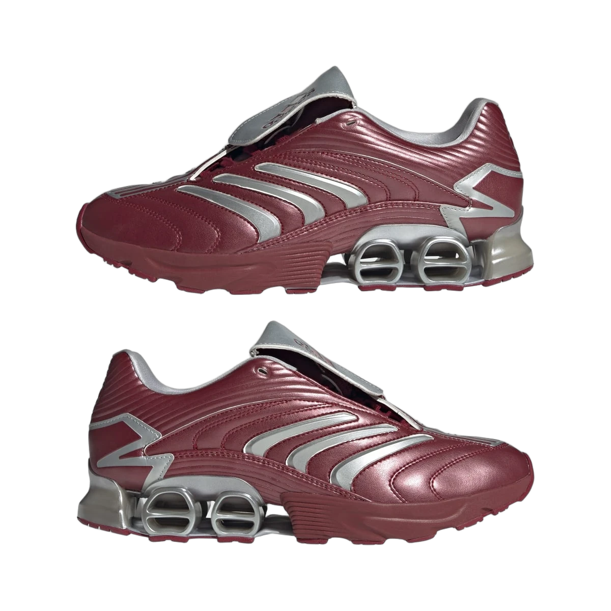 Adidas Predator Megaride Burgundy Silver Metallic