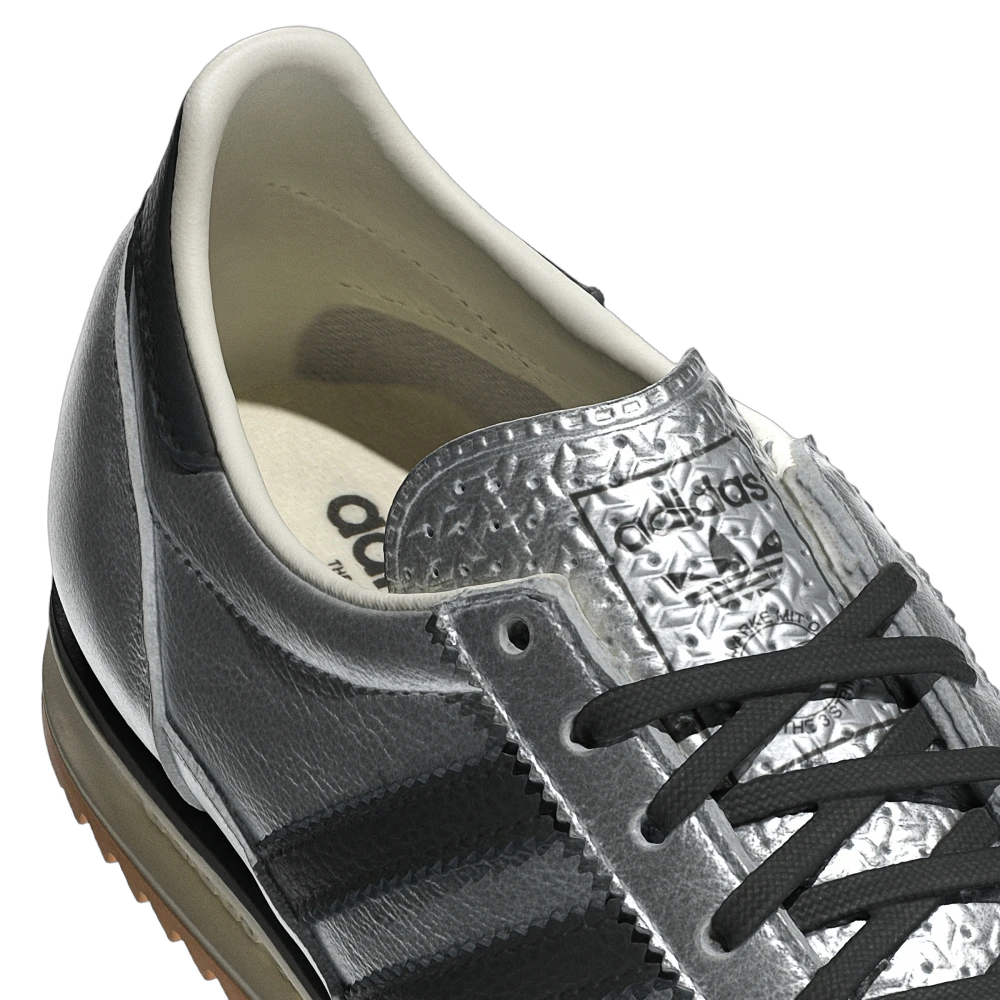 Adidas SL 72 OG Silver Metallic Black Gum, Silver Metallic/Core Black/Off White (JH6363)