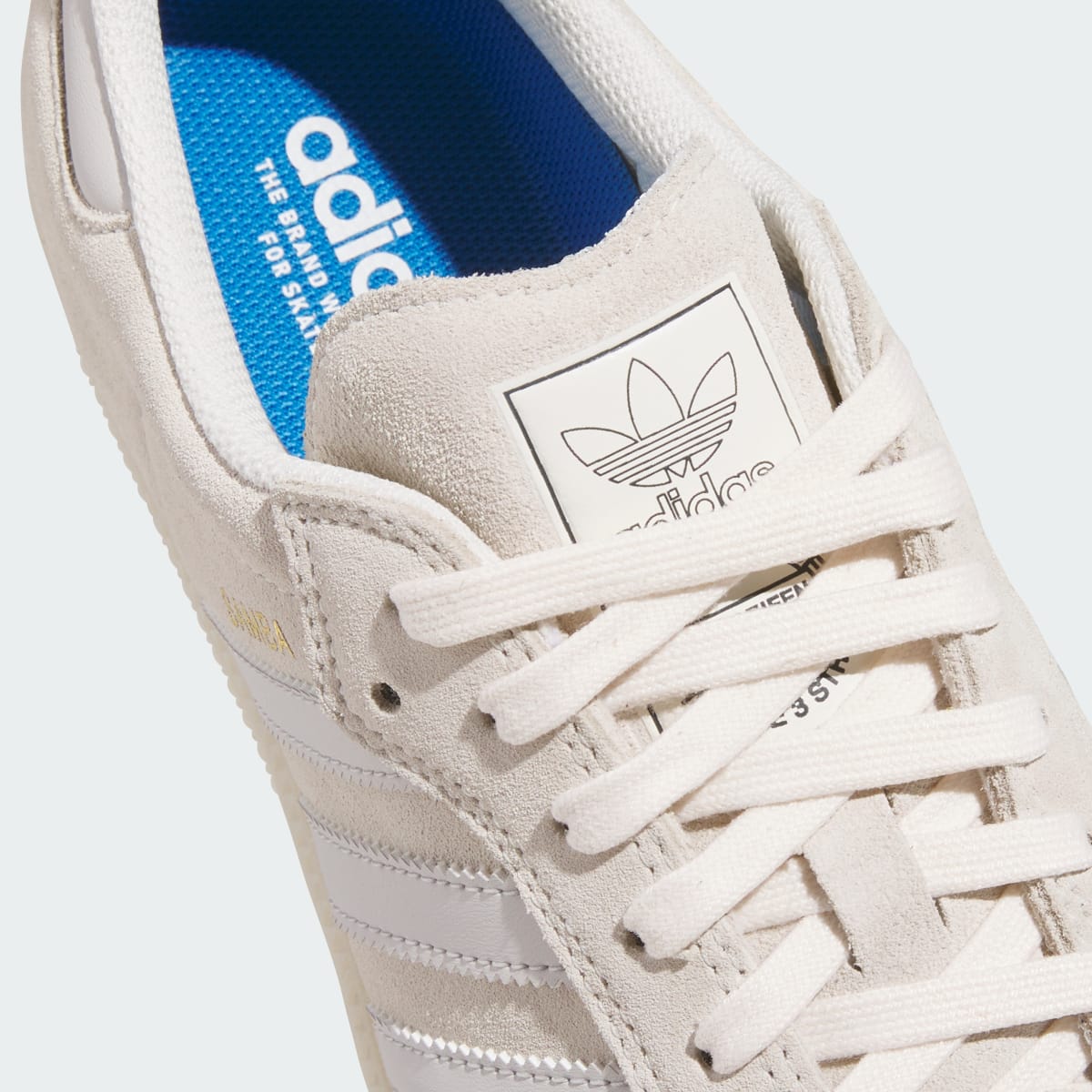 Adidas Samba ADV Chalk White Grey Carbon