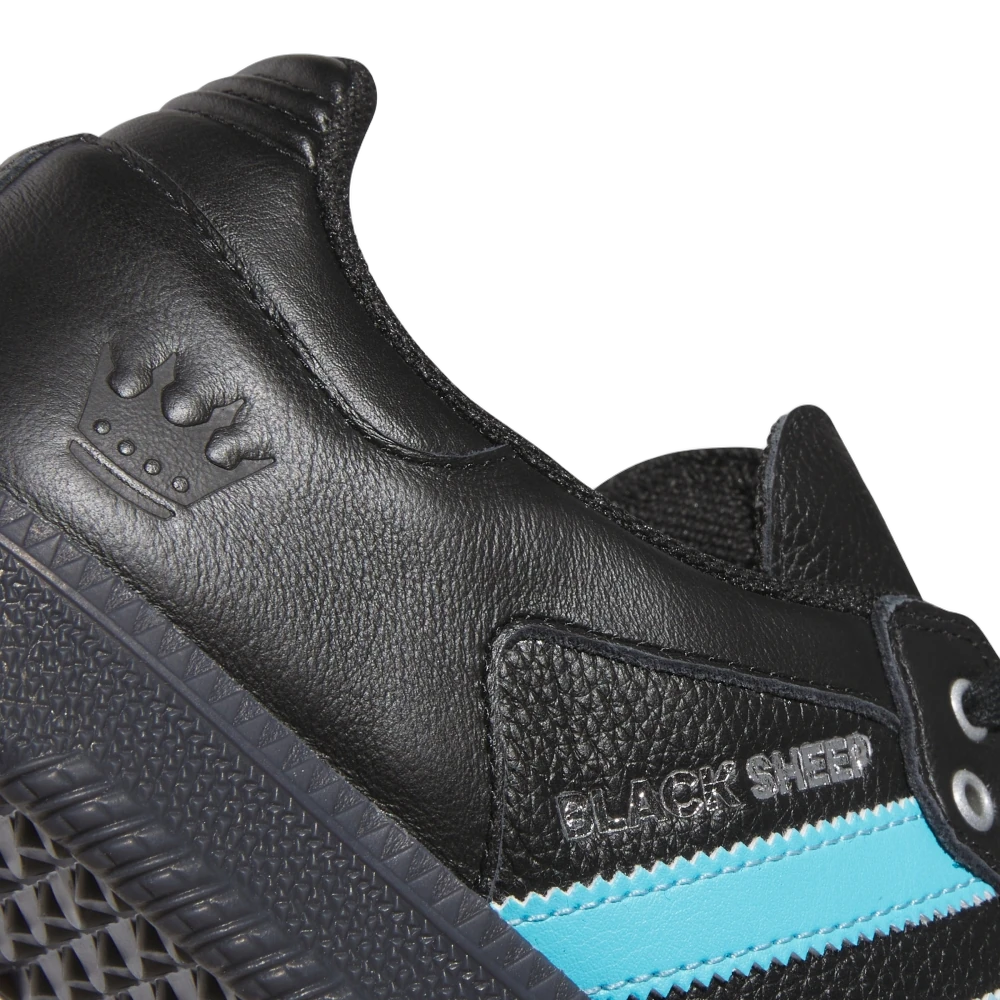 Adidas Samba ADV Charlotte FC Black Sheep, Core Black/Cloud White/Ice Blue (JH9594)