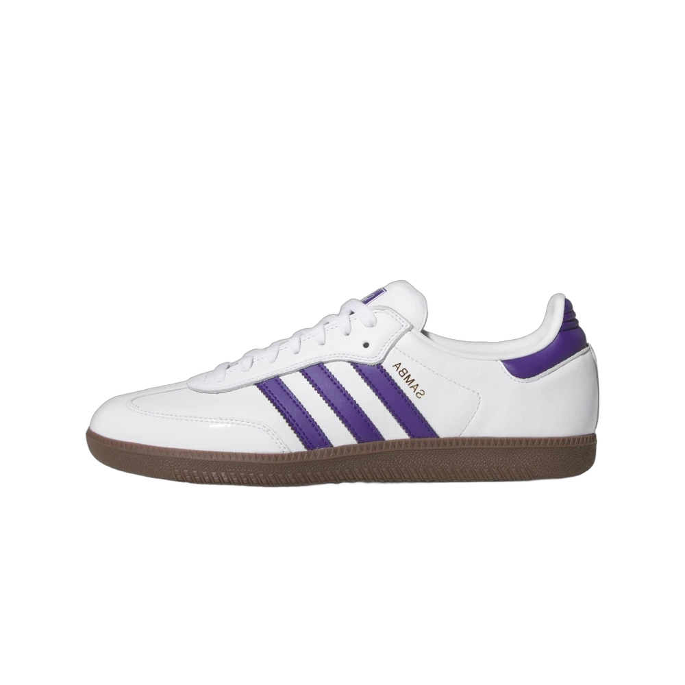 Adidas Samba ADV Cloud White Collegiate Purple, Cloud White/Collegiate Purple/Gold Metallic (IE6613)