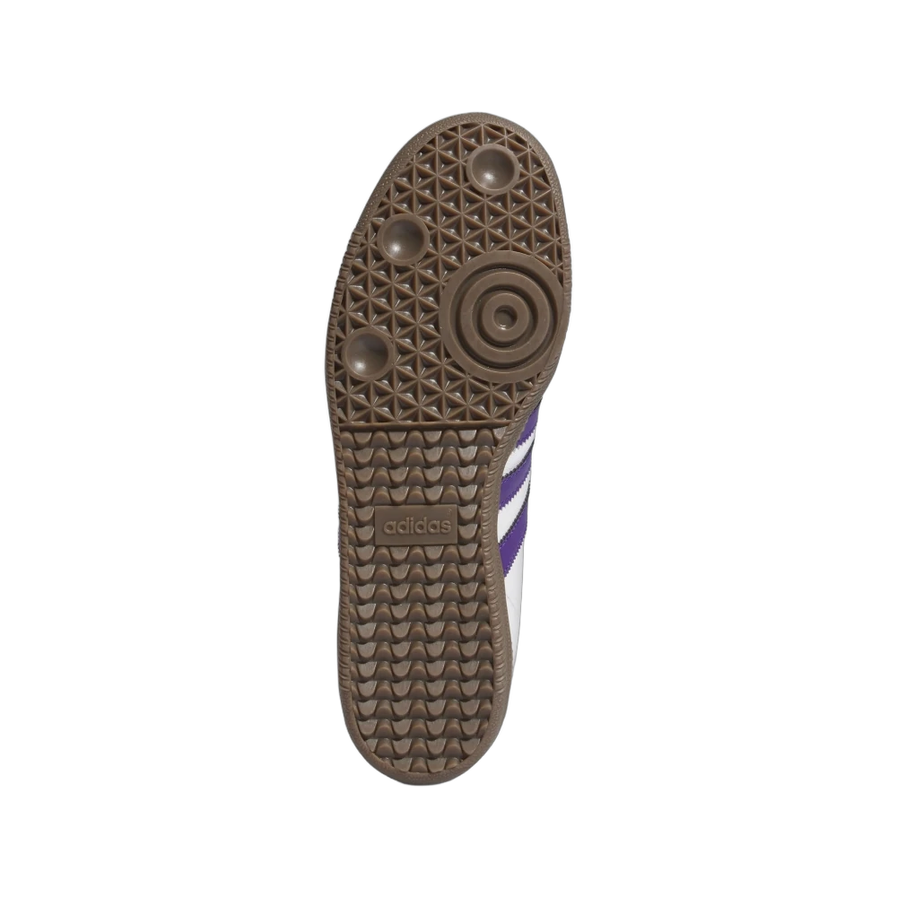 Adidas Samba ADV Cloud White Collegiate Purple, Cloud White/Collegiate Purple/Gold Metallic (IE6613)