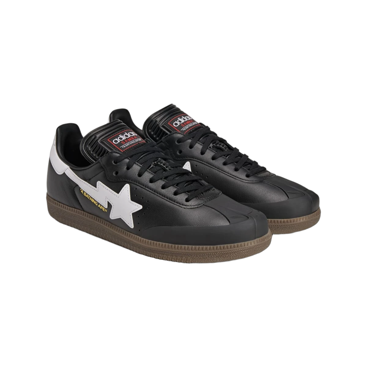 Adidas Samba Bape Black White Gum