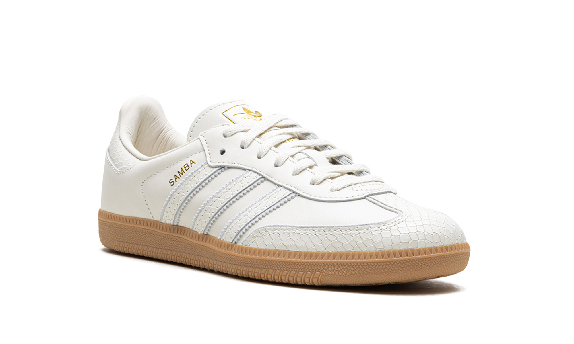 Adidas Samba Core White Snakeskin