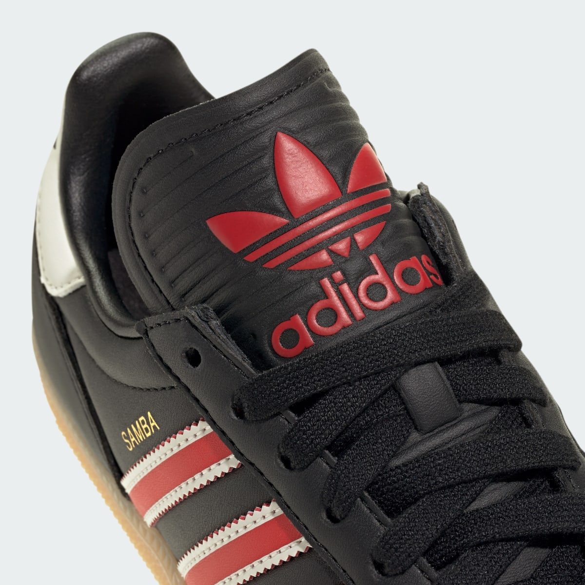 Adidas Samba JP Black Red Gum