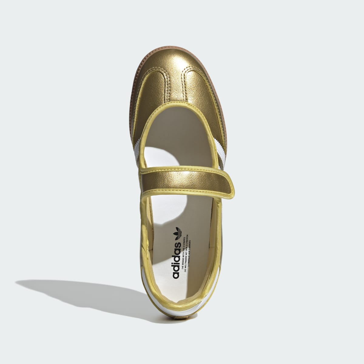Adidas Samba Jane Gold Metallic White