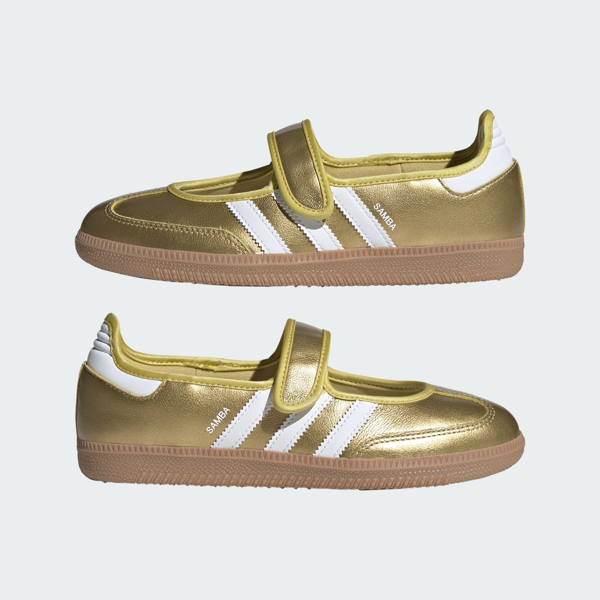Adidas Samba Jane Gold Metallic White