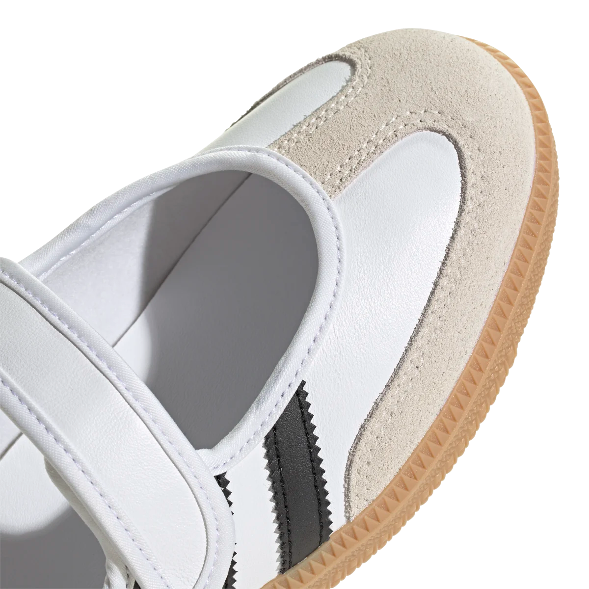 Adidas Samba Jane White Black Gum, Footwear White/Alumina/Core Black (JR1402)