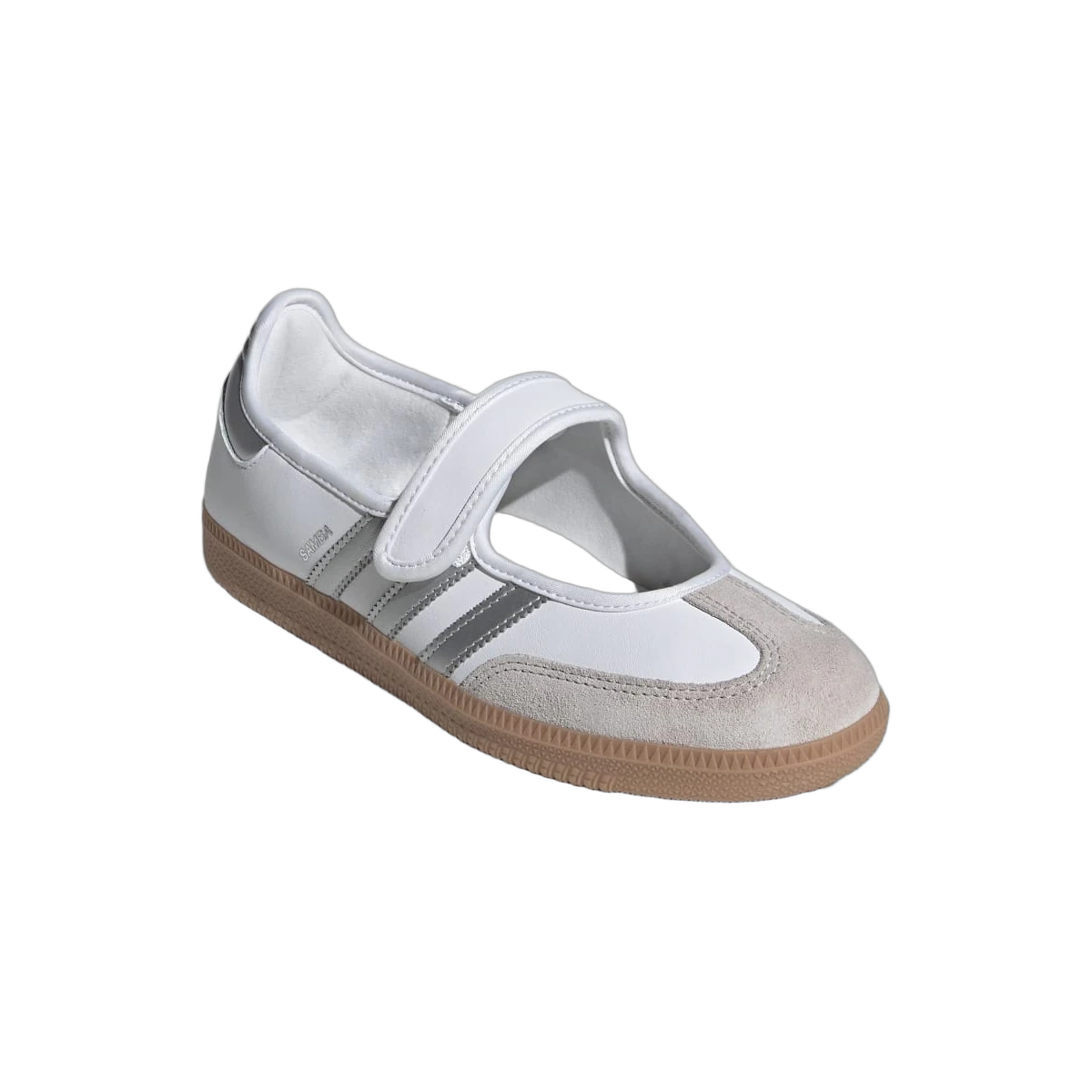 Adidas Samba Jane White Silver Metallic