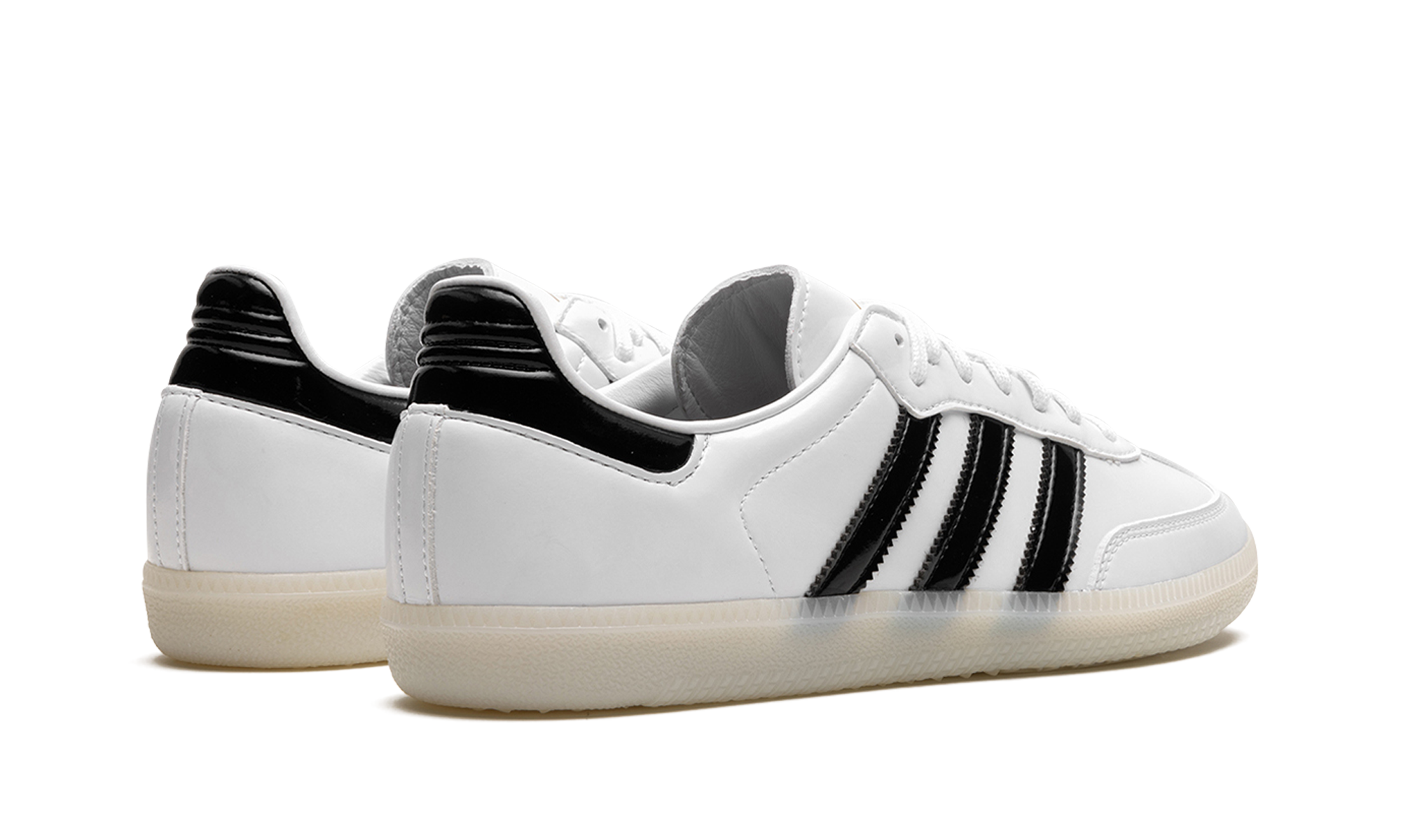 Adidas Samba Jason Dill White Black Patent