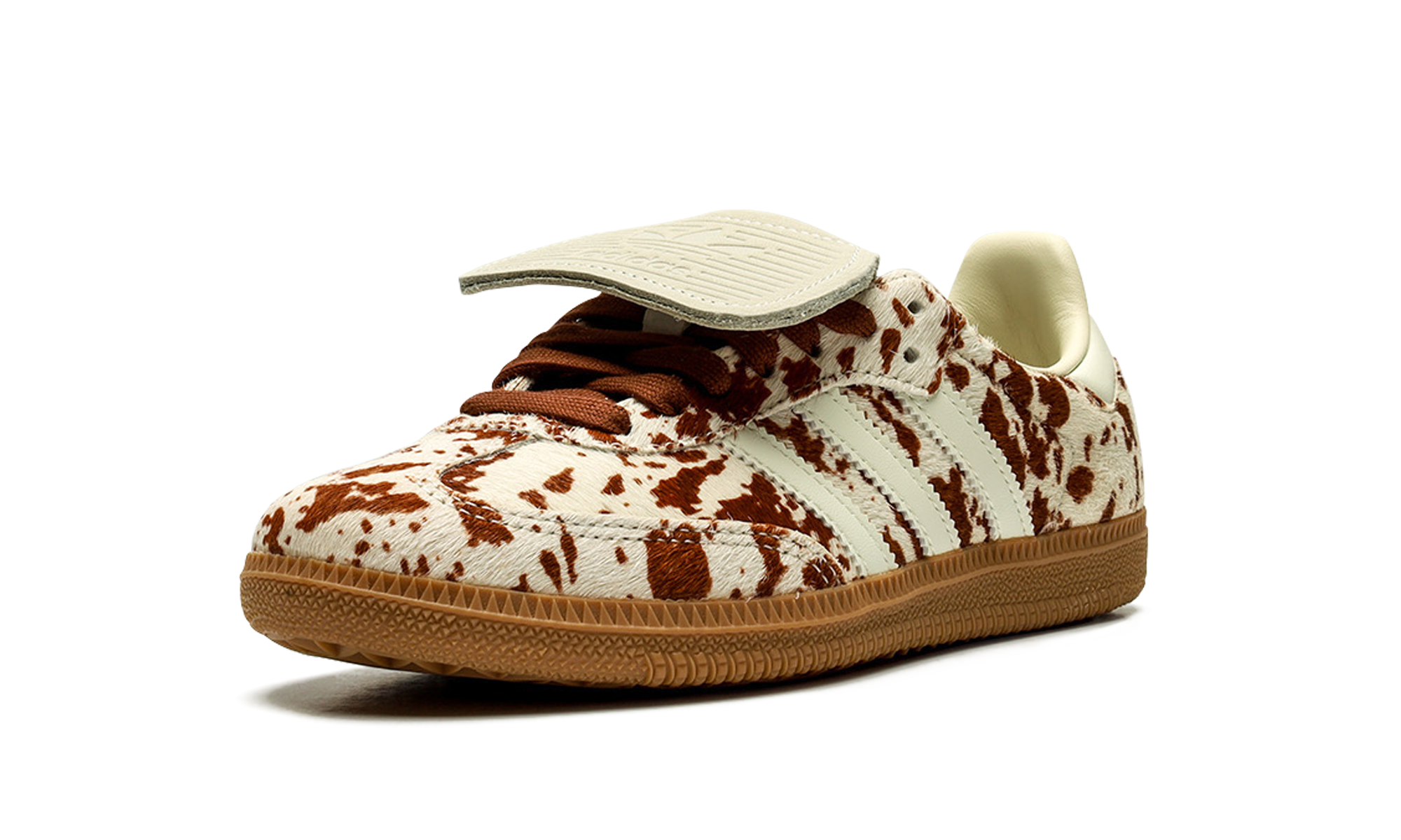 Adidas Samba LT Cow Print Brown White