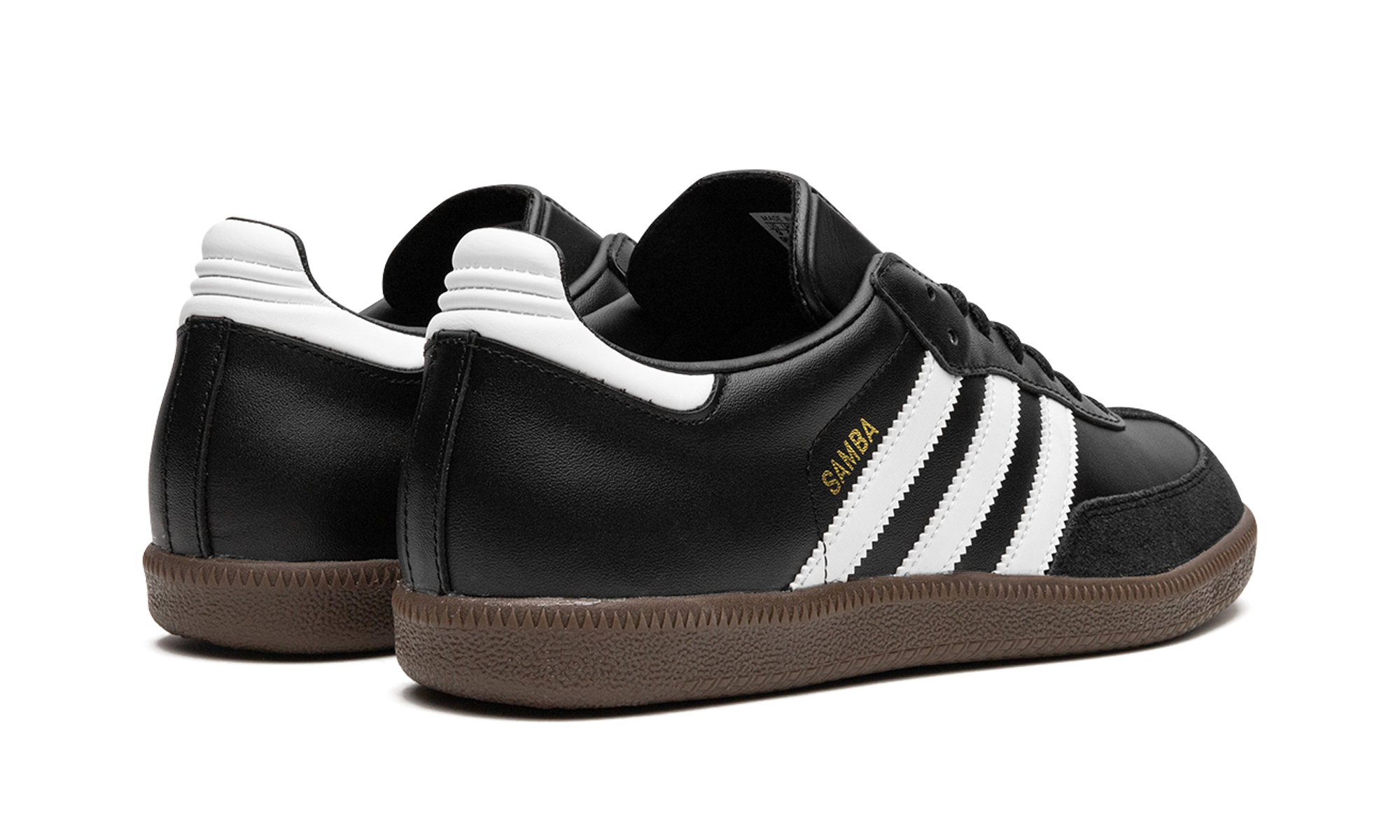Adidas Samba Leather Black White