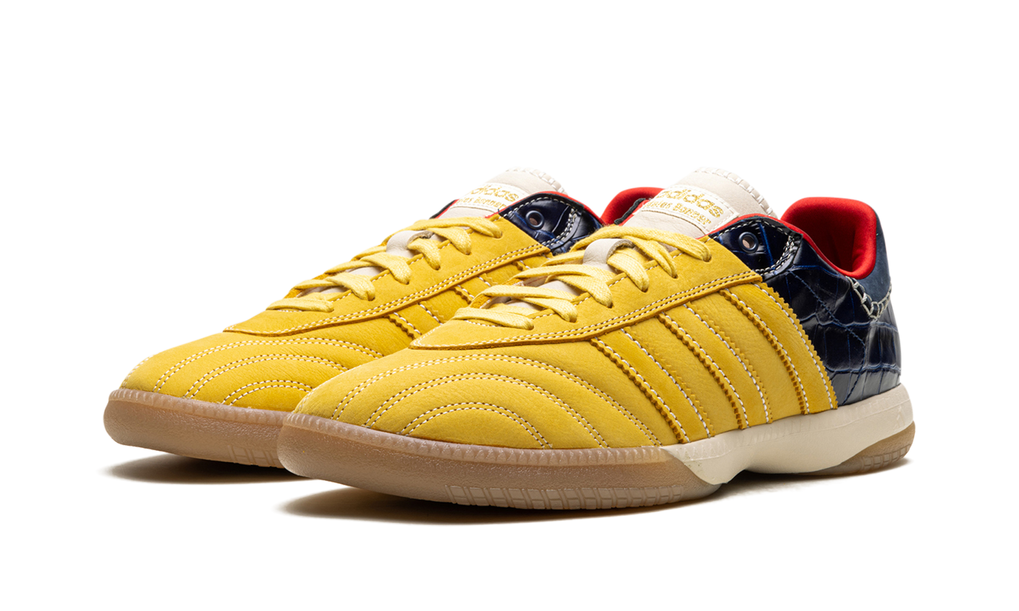 Adidas Samba Millennium Wales Bonner Fade Gold Navy Croc
