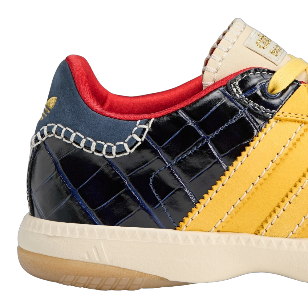 Adidas Samba Millennium Wales Bonner Fade Gold Navy Croc, St Fade Gold/St Fade Gold/Collegiate Navy (IH8407)