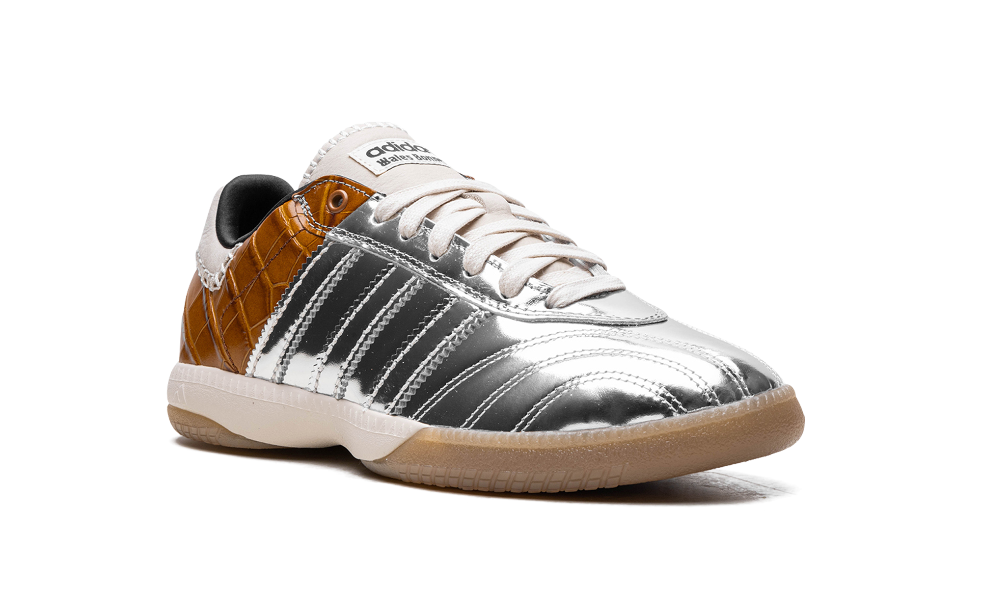 Adidas Samba Millennium Wales Bonner Silver Metallic Yellow Croc