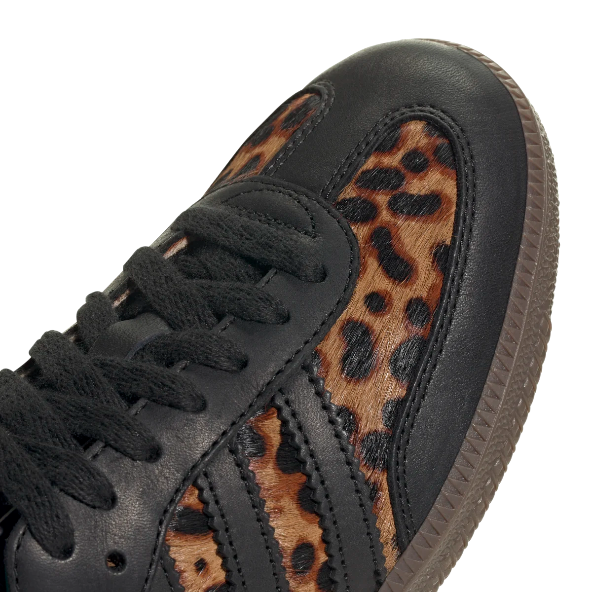 Adidas Samba OG Black Green Leopard, Core Black/Collegiate Green/Cream White (JI2735)