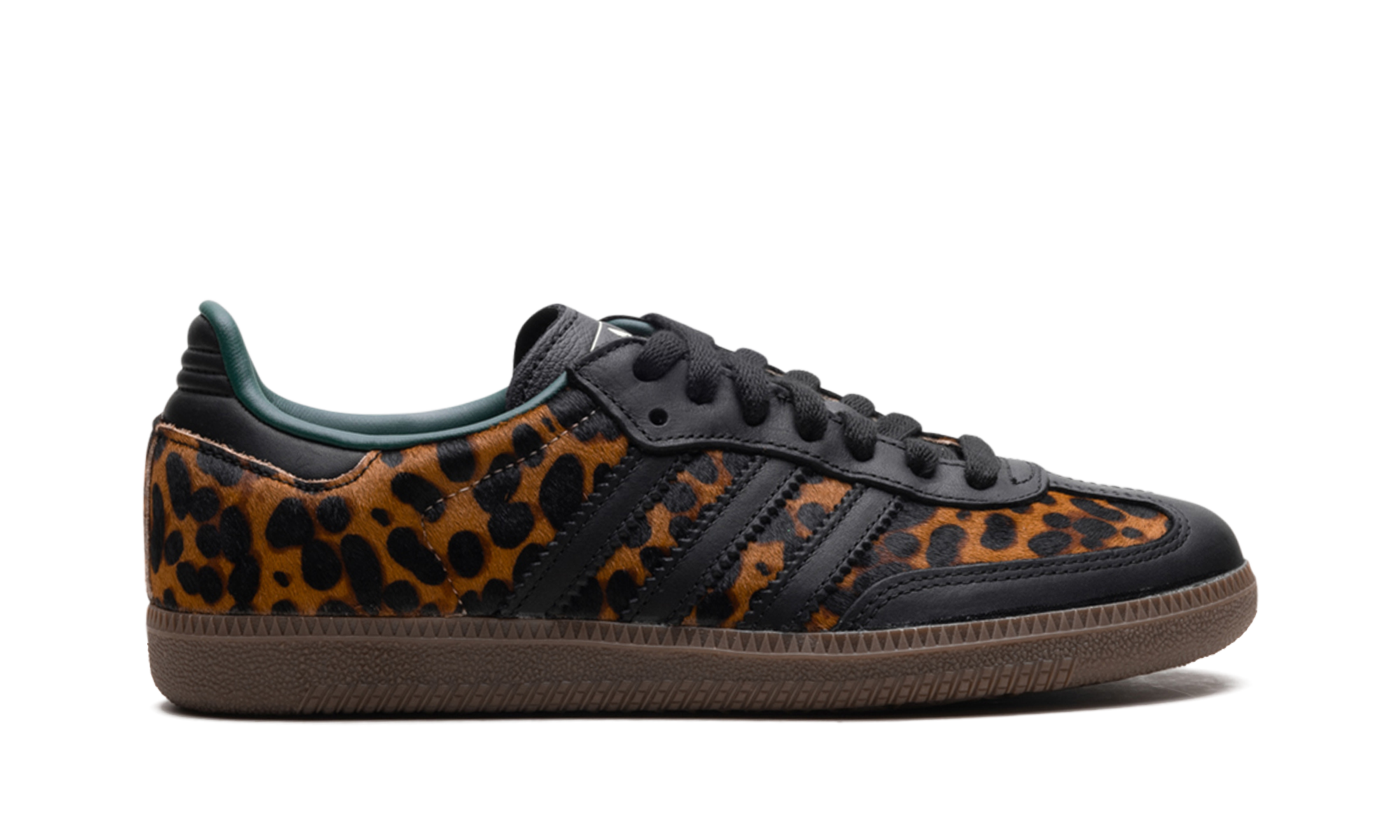 Adidas Samba OG Black Green Leopard