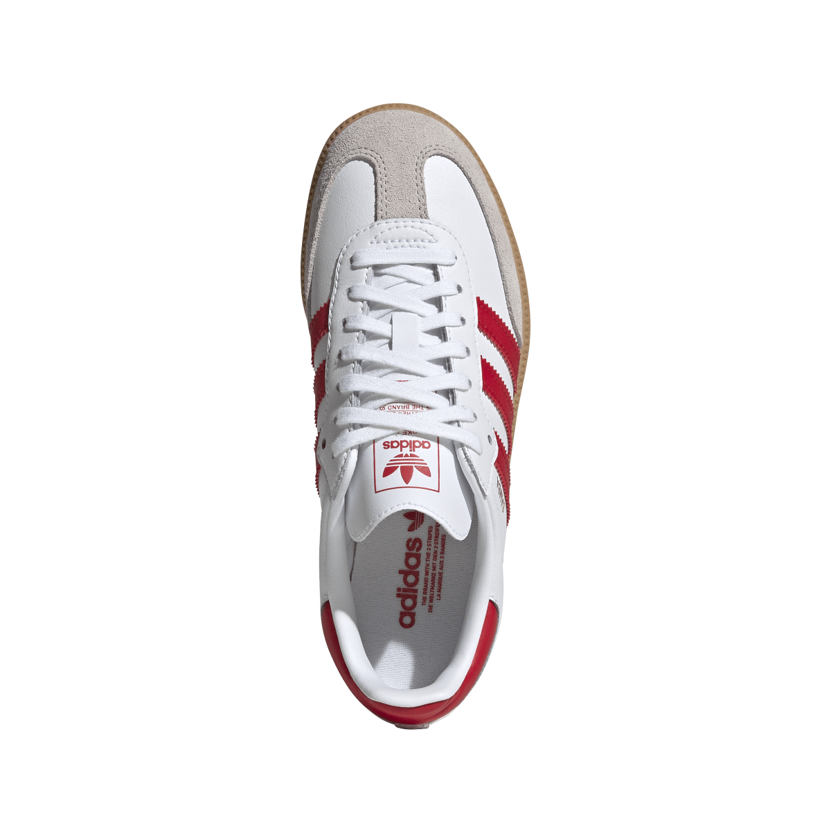 Adidas Samba OG Cloud White Better Scarlet Gum