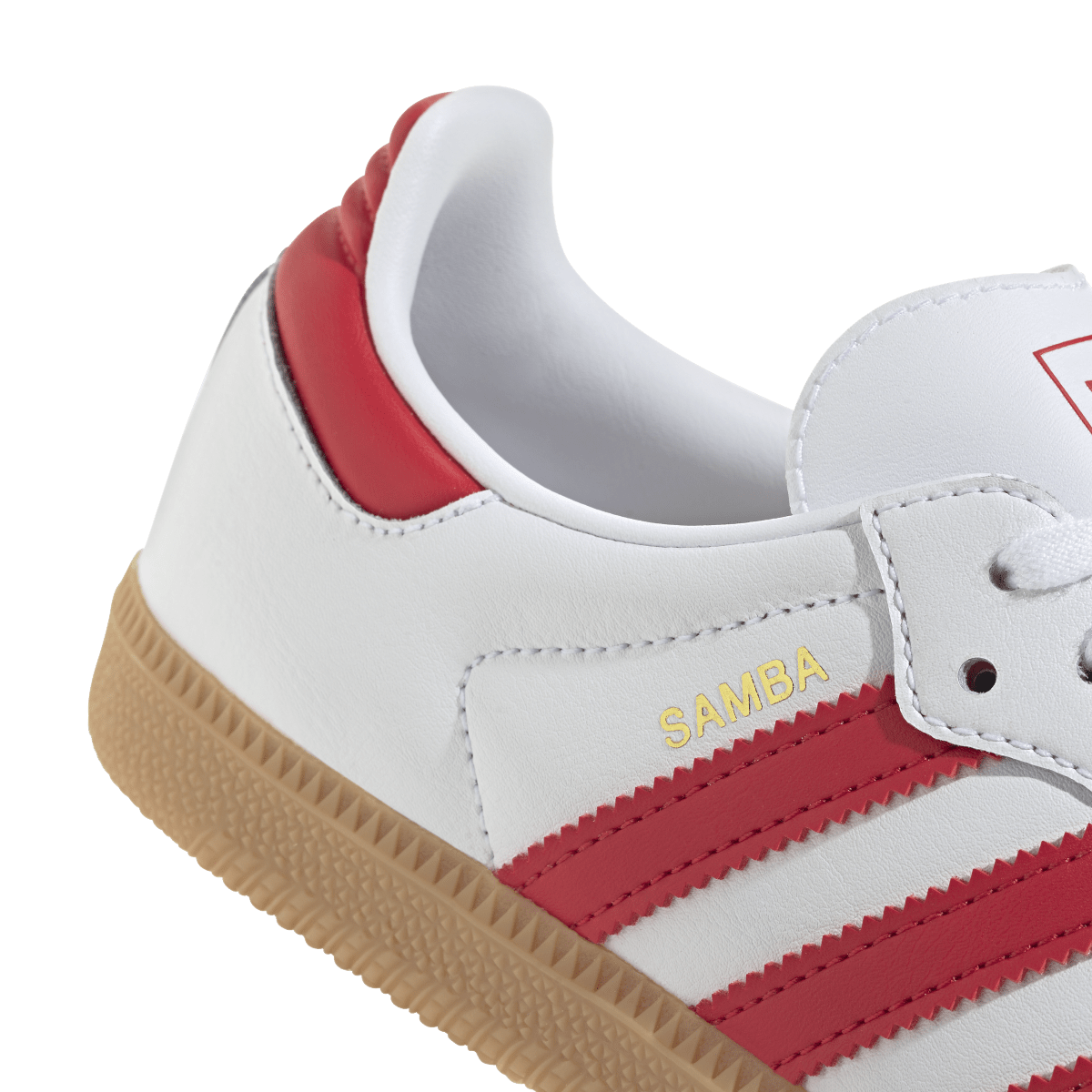 Adidas Samba OG Cloud White Better Scarlet Gum