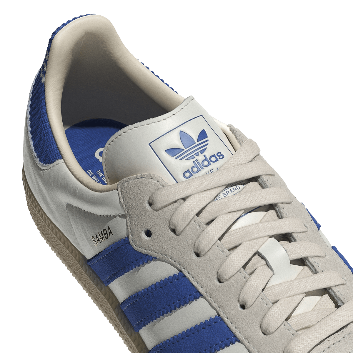 Adidas Samba OG Cloud White Blue Gum
