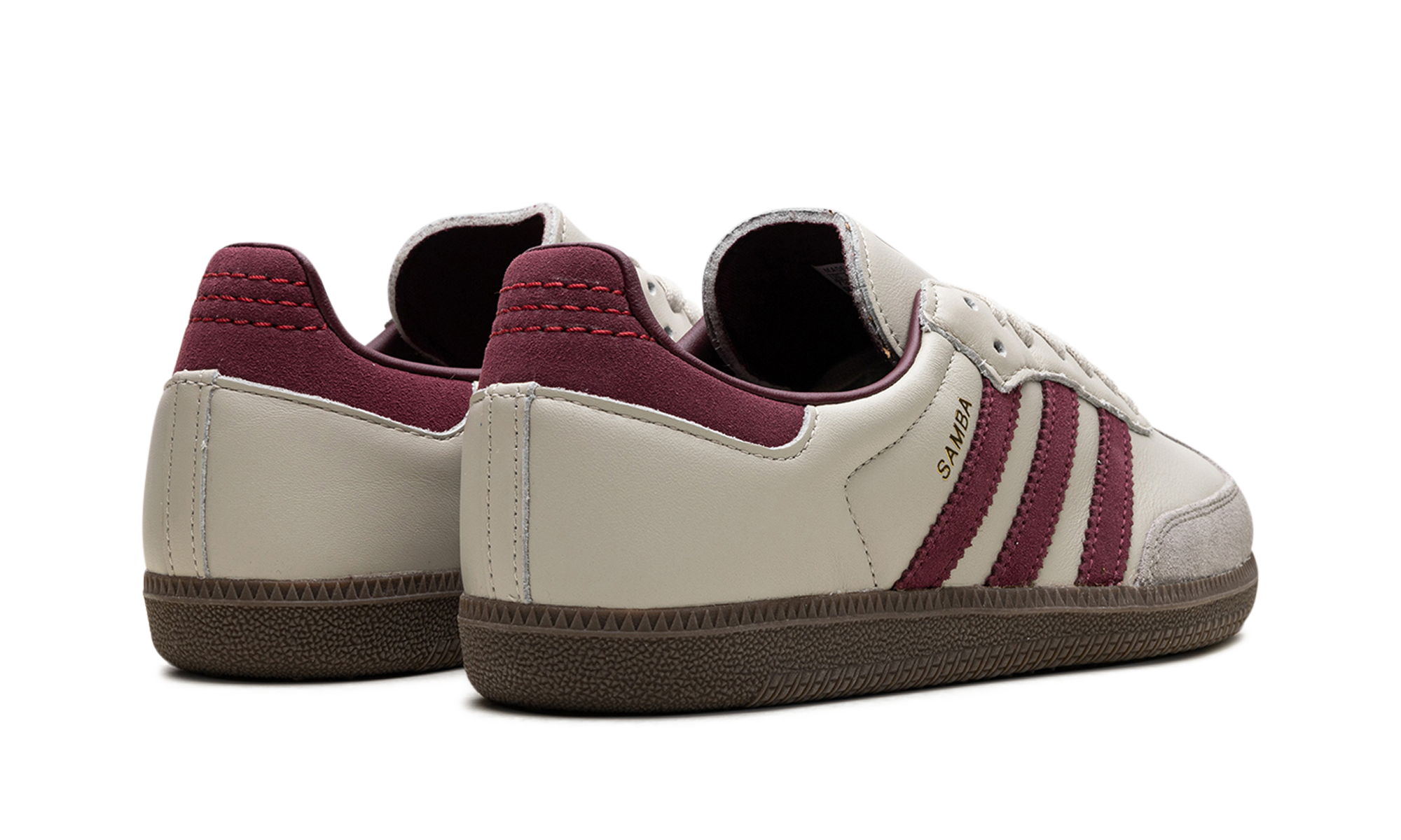 Adidas Samba OG Putty Grey Maroon