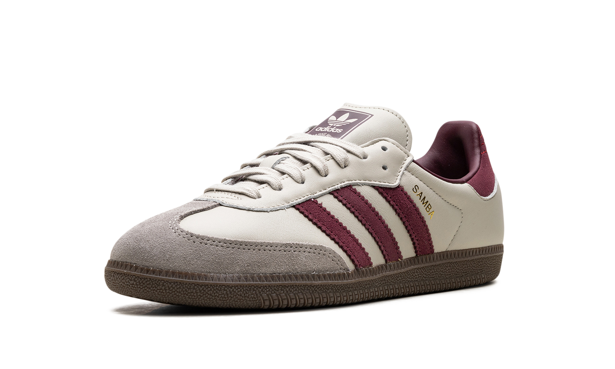Adidas Samba OG Putty Grey Maroon